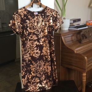 Brown and Gold Dress | LuLaRoe